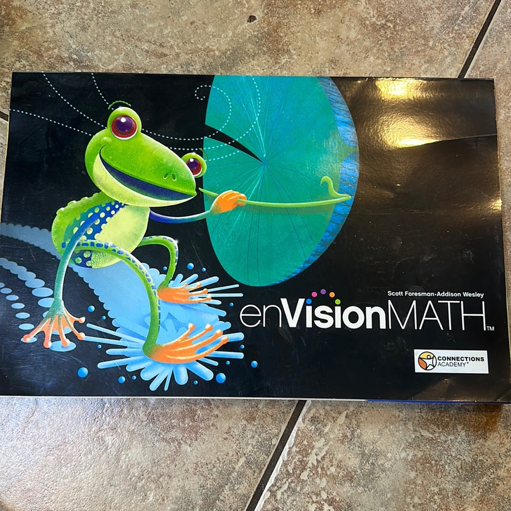 enVision Math, Grade 2 (Homework / Workbook) Large format to fold page 2nd Grade